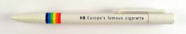 HB Europes famous cigarette