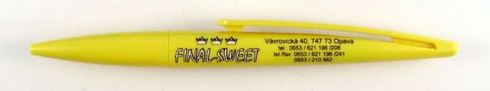 Final sweet