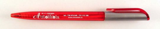 Autokola Chromek