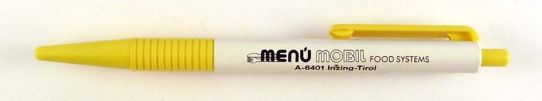 Menu mobil