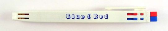 Blue & red