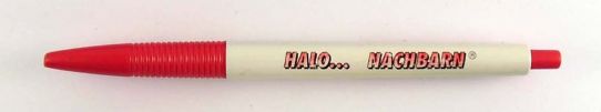 Halo... Nachbarn