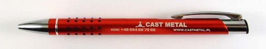 Cast metal